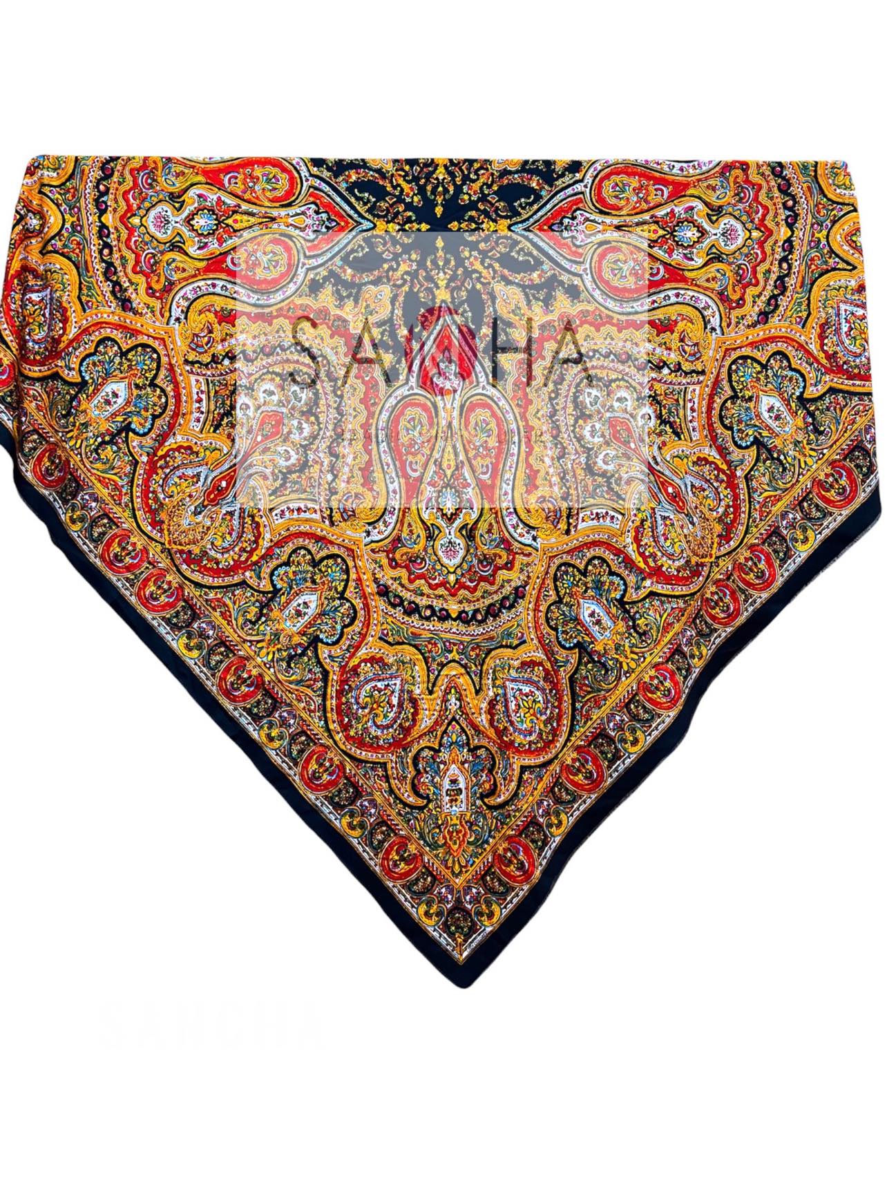 Bloquear Matrona moco Pañuelo Cien Colores - Pañuelo estampado regional, elegante y actual